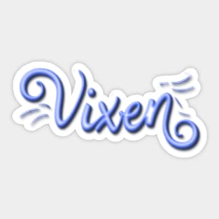 Vixen Sweet and Simple Sticker